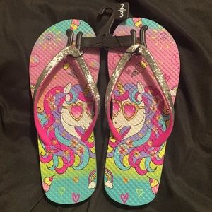 Unicorn sandals